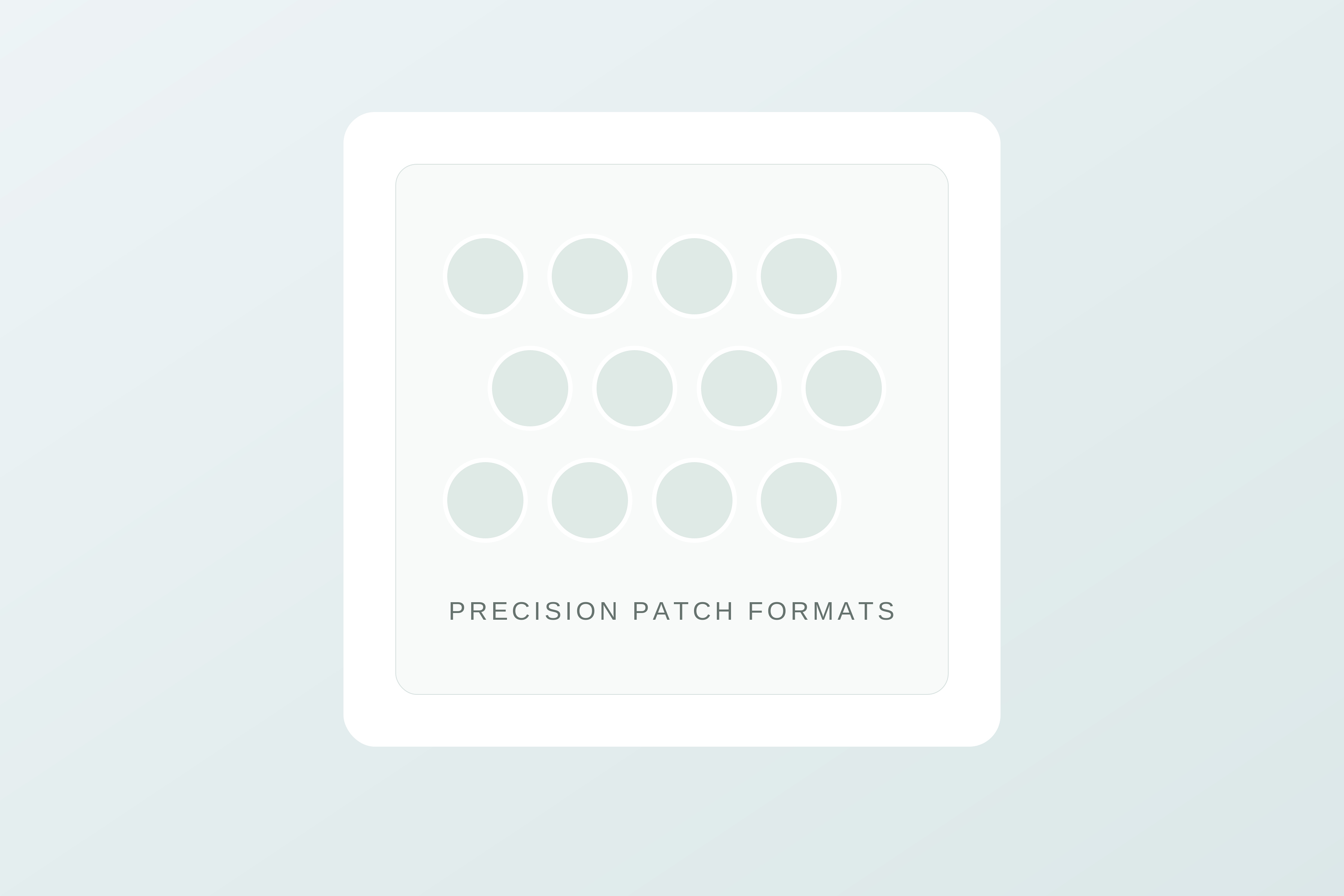 PATCHES product development visual