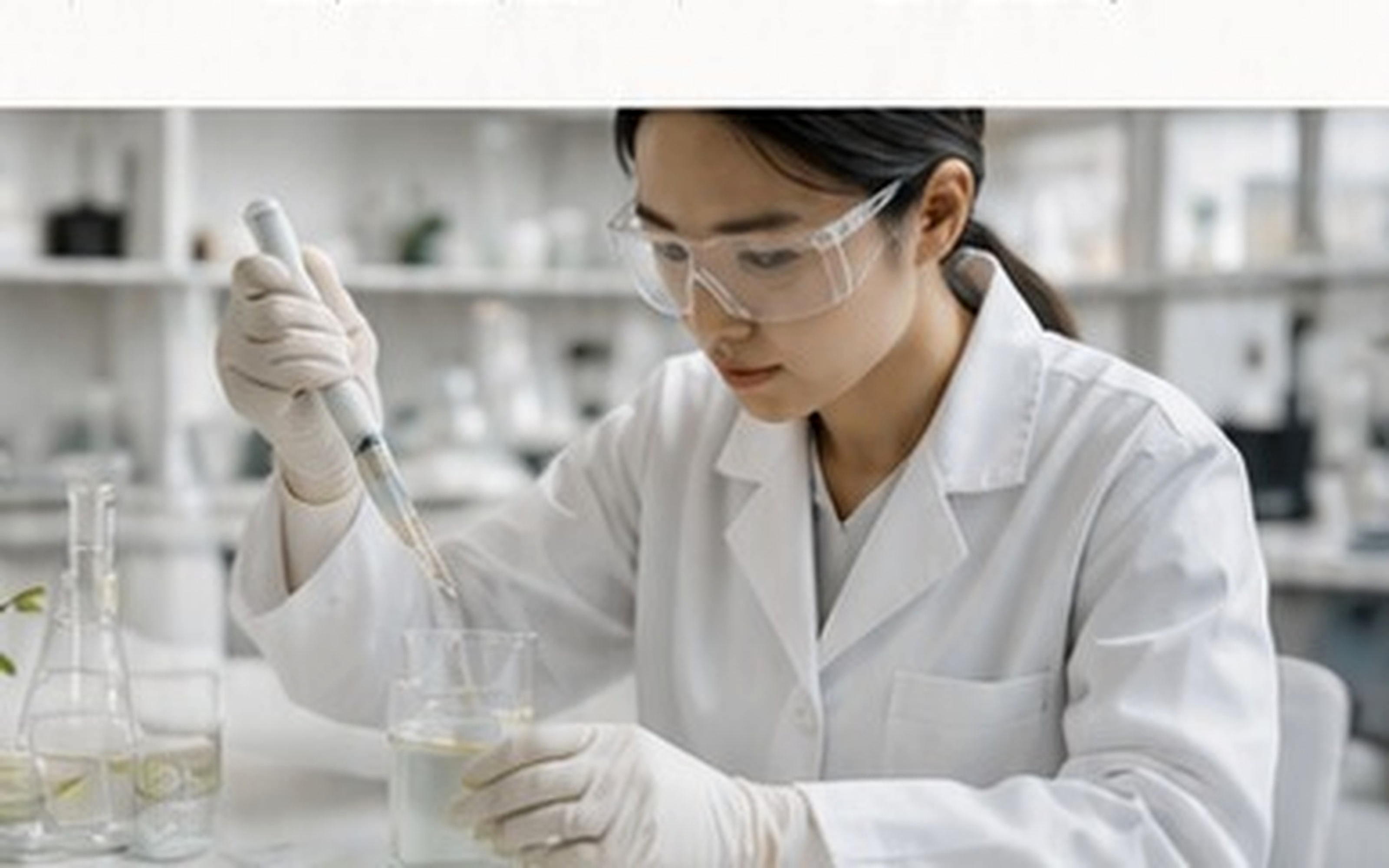 Beauty product development laboratory